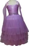 GIRLS CASUAL DRESSES  (0232322) LILAC